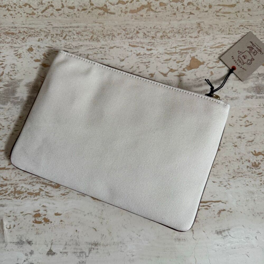 NWT Coach coffee shop  exclusive turn lock pouch - Picture 7 of 10